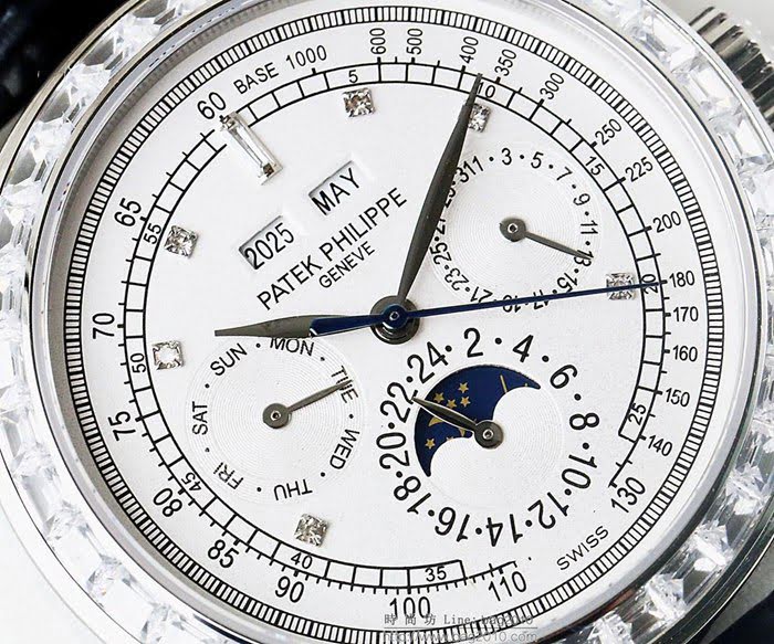 百達翡麗PATEK PHILPPE LS精品 超級複雜功能計時系列 機芯29-535升級版 全鋼鍍納米鉑金表殼 小牛皮帶 高檔男士腕表  wssb4229